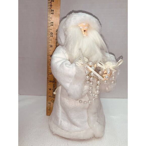Christmas Timeless Treasures Victorian Collectibles Tree Topper Table Top Santa - Picture 8 of 12